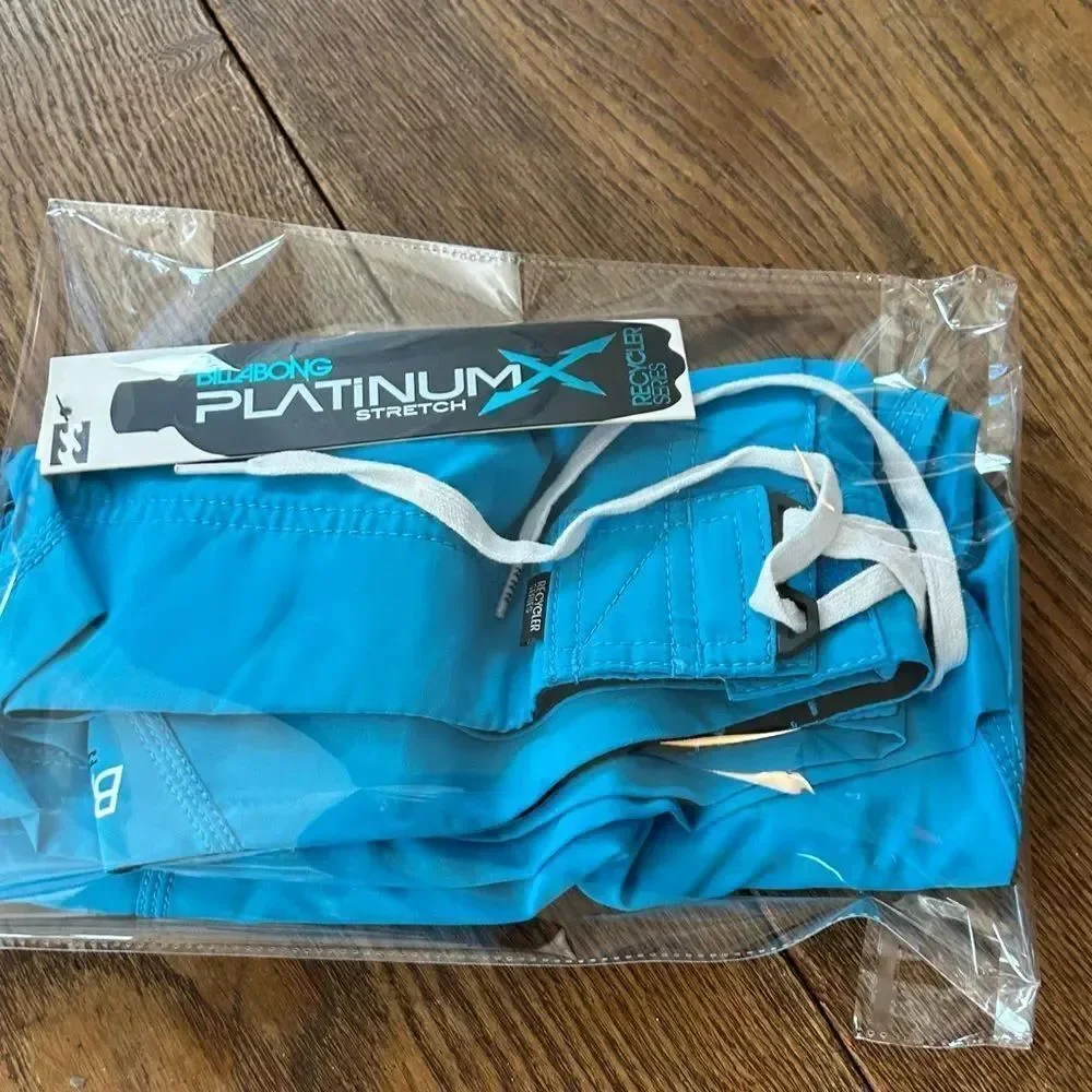 NWT Billabong Men’s Bright Turquoise Boardshorts 🏄🏼‍♂️ pockets!